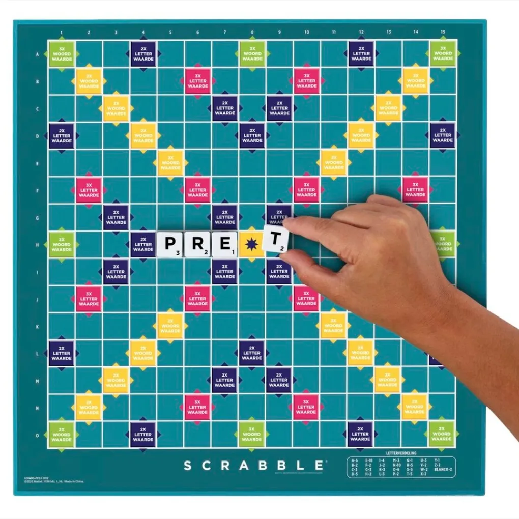 Mattel Spellen>Scrabble Original Spel