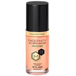 Max Factor Foundation>Facefinity All Day Flawless C64 Rose Gold Foundation