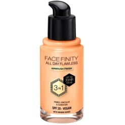 Max Factor Foundation>Facefinity All Day Flawless W70 Warm Sand Foundation