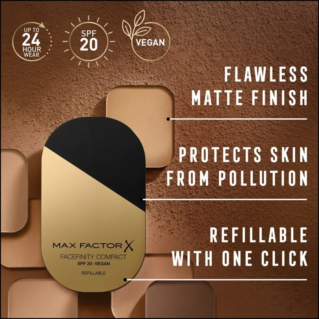 Max Factor Foundation>Facefinity Compact 003 Natural Rose Foundation