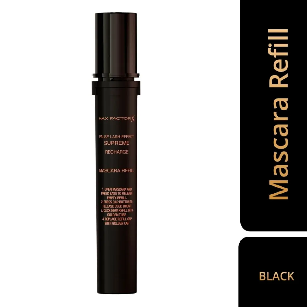 Max Factor Mascara>False Lash Effect Supreme Recharge 1 Black Mascara Navulling