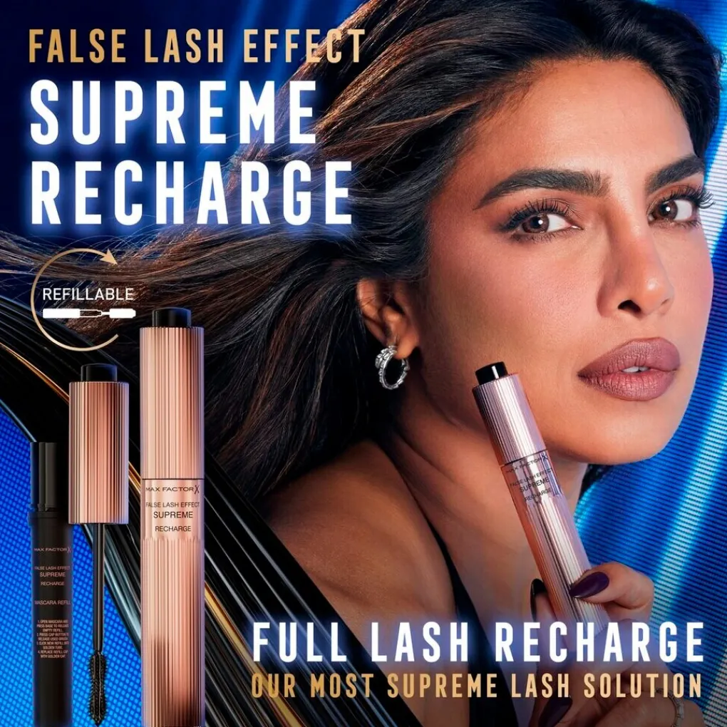Max Factor Mascara>False Lash Effect Supreme Recharge 1 Black Mascara Navulling