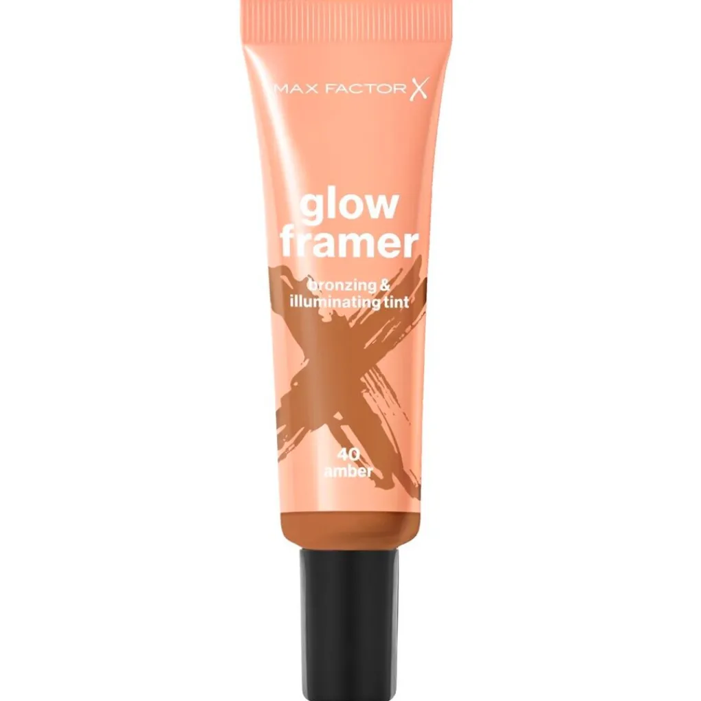 Max Factor Foundation>Glow Framer 40 Amber Bronzing & Illuminating Tint