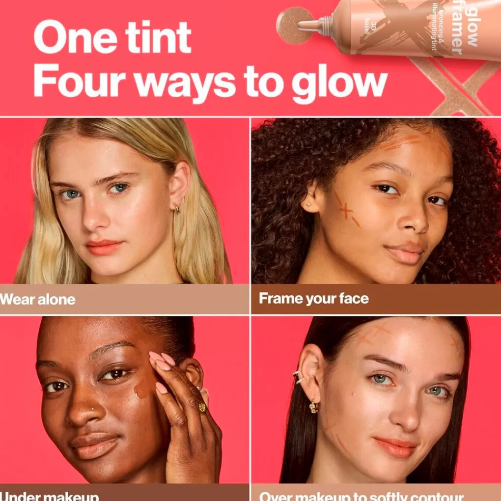 Max Factor Foundation>Glow Framer 50 Bronze Bronzing & Illuminating Tint