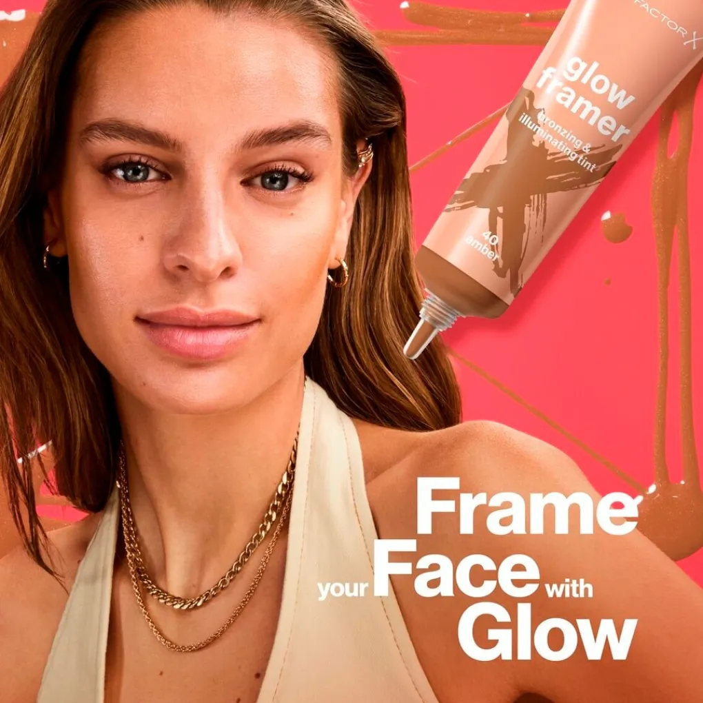 Max Factor Foundation>Glow Framer 30 Hazel Bronzing & Illuminating Tint