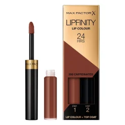 Max Factor Lipmake-Up>Lipfinity Lip Colour 200 Caffeinated 2-Step Longlasting Lipstick