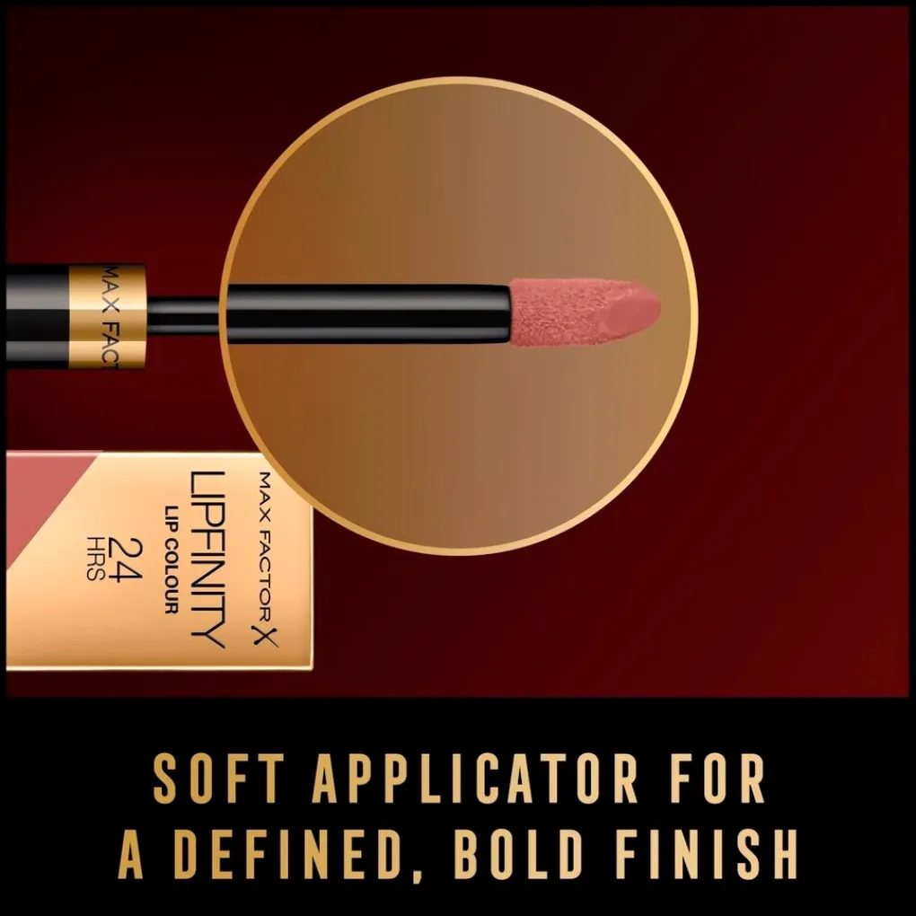 Max Factor Lipmake-Up>Lipfinity Lip Colour 160 Iced 2-Step Longlasting Lipstick