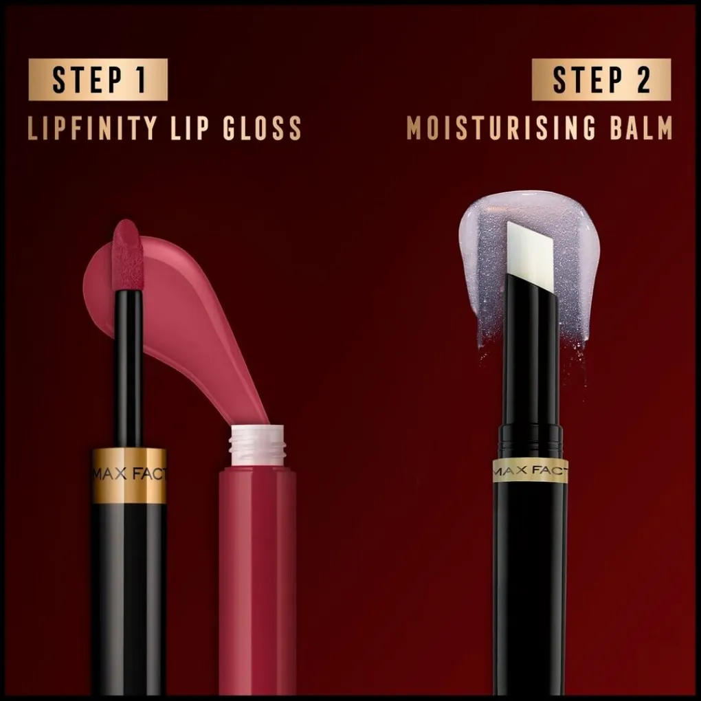 Max Factor Lipmake-Up>Lipfinity Lip Colour 108 Frivolous 2-Step Longlasting Lipstick