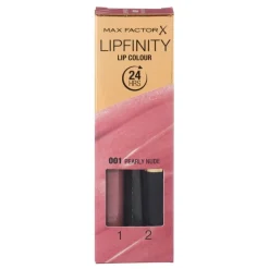 Max Factor Lipmake-Up>Lipfinity 2-Step 001 Pearly Nude Long Lasting Lipstick