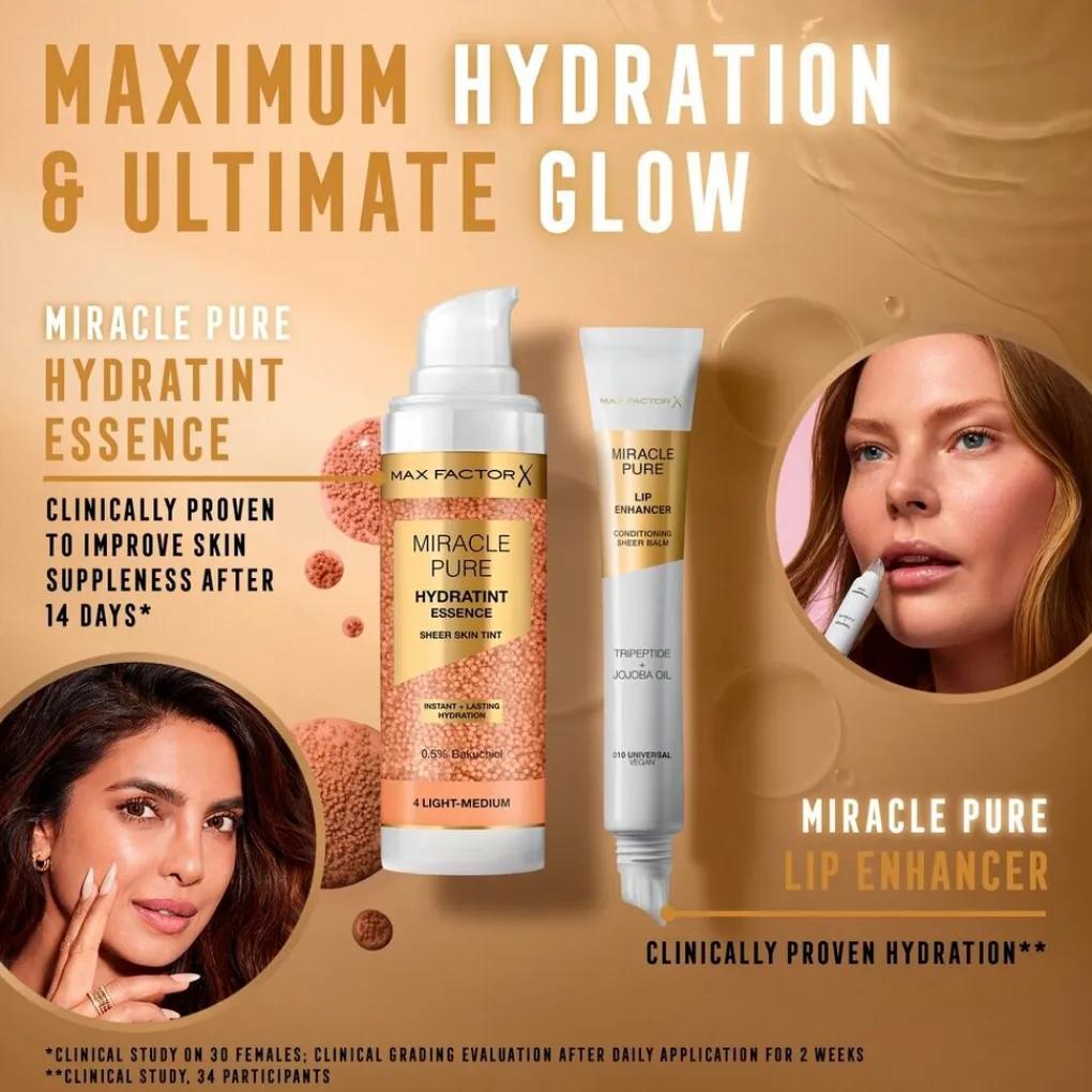 Max Factor Foundation>Miracle Pure 7 Deep Hydratint Essence Foundation