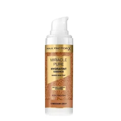 Max Factor Foundation>Miracle Pure 6 Medium Deep Hydratint Essence Foundation