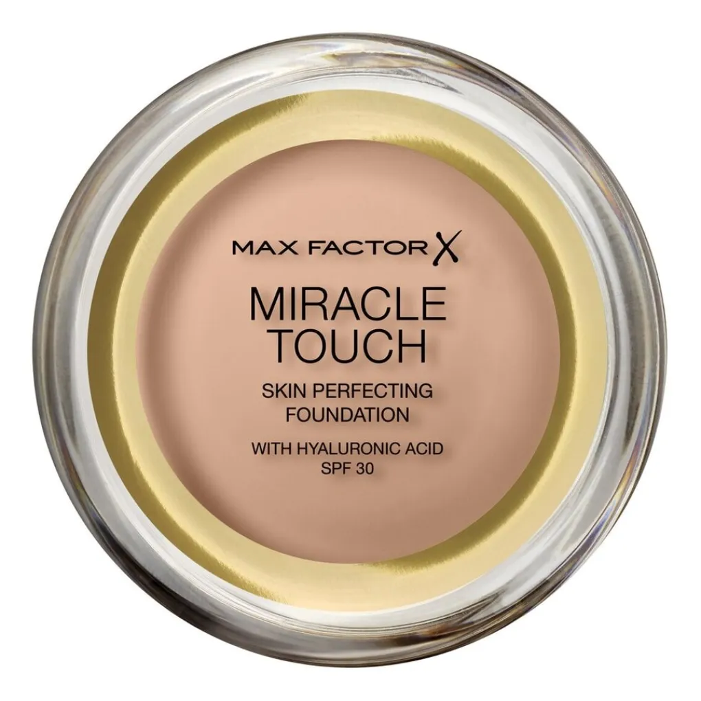 Max Factor Foundation>Miracle Touch 45 Warm Almond Skin Perfecting Foundation