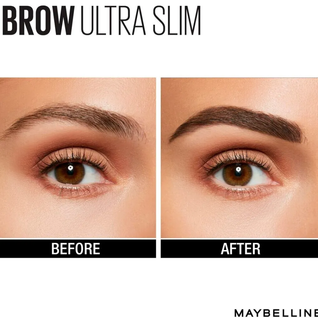 Maybelline Wenkbrauw Make-Up>New York Brow Ultra Slim 04 Medium Brown Wenkbrauwpotlood