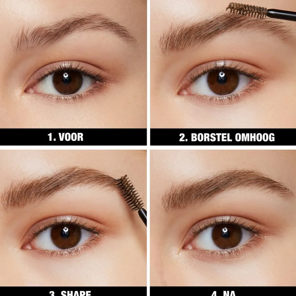Maybelline Wenkbrauw Make-Up>New York Brow Fast Sculp 04 Medium Brown Wenkbrauwmascara