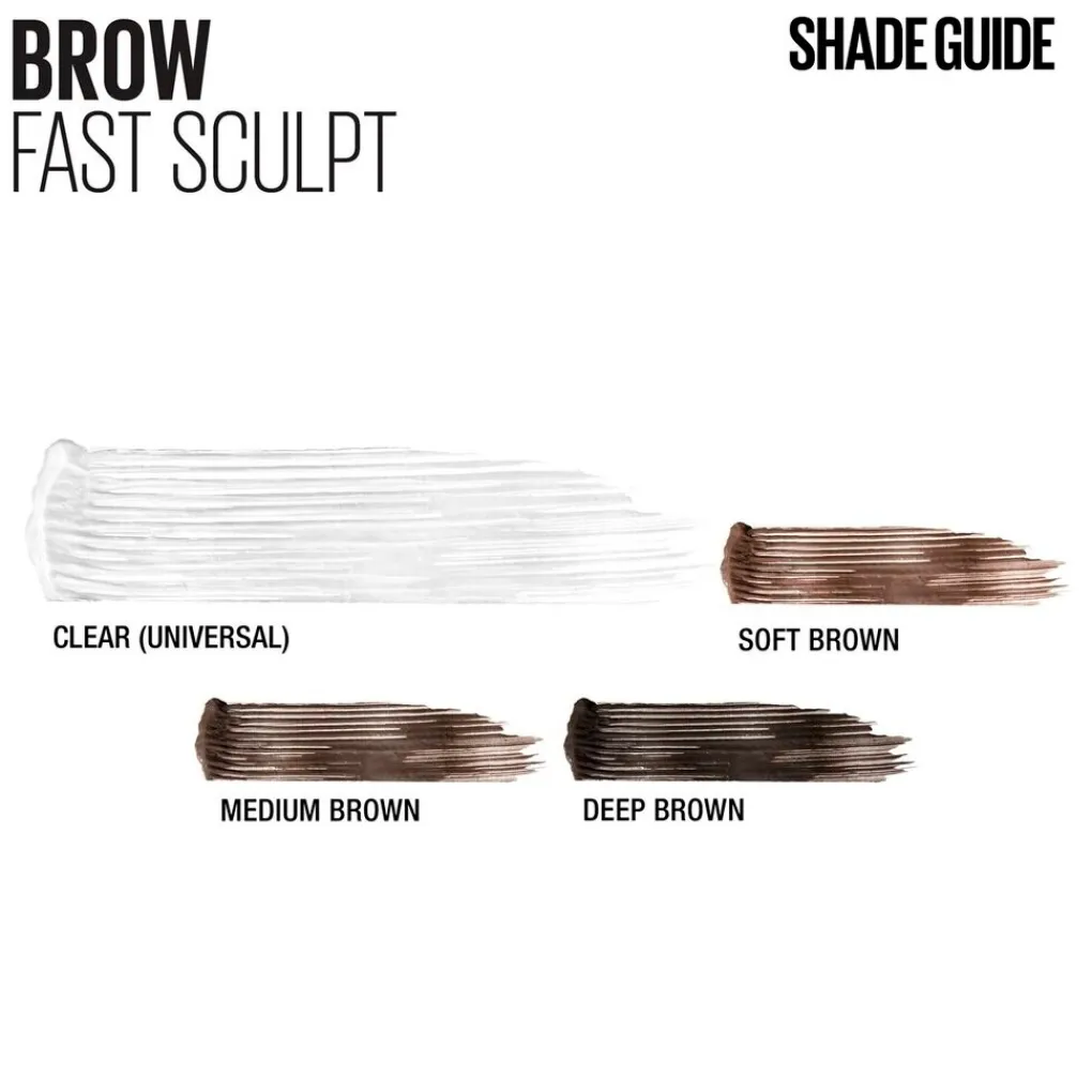 Maybelline Wenkbrauw Make-Up>New York Brow Fast Sculp 10 Clear Wenkbrauwmascara