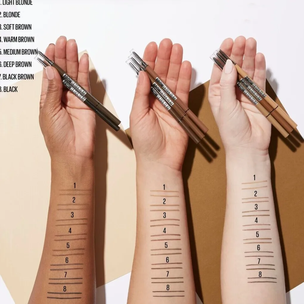 Maybelline Wenkbrauw Make-Up>New York Brow Ultra Slim 02 Soft Brown Wenkbrauwpotlood