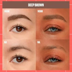 Maybelline Wenkbrauw Make-Up>New York Build-A-Brow 260 Deep Brown Wenkbrauwpotlood en -Gel