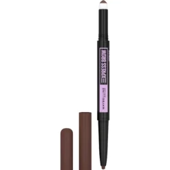 Maybelline Wenkbrauw Make-Up>New York Express Brow Duo 04 Dark Brown Wenkbrauwpotlood