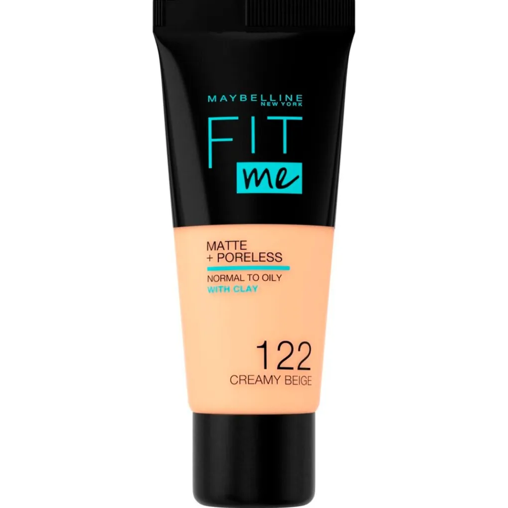 Maybelline Foundation>New York Fit Me Matte & Poreless 122 Creamy Beige Foundation