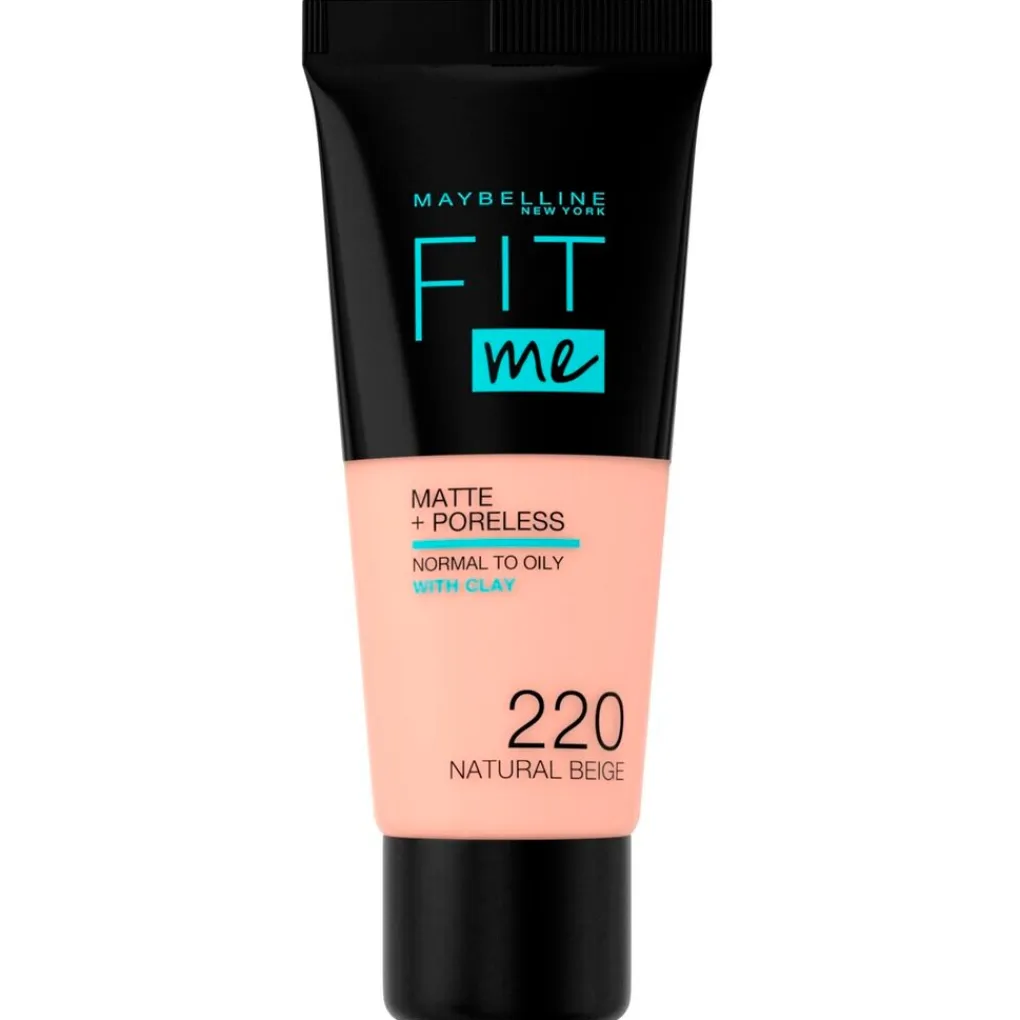 Maybelline Foundation>New York Fit Me Matte & Poreless 220 Natural Beige Foundation