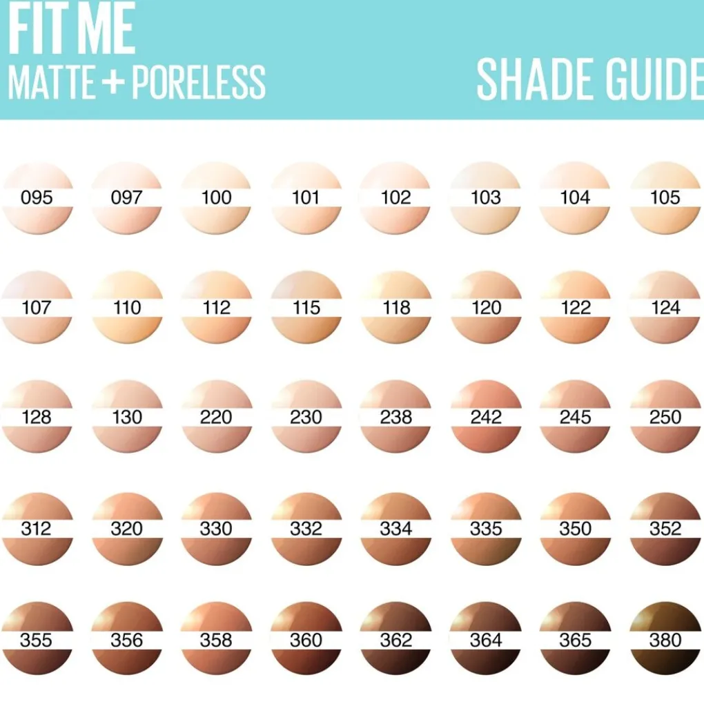 Maybelline Foundation>New York Fit Me Matte + Poreless 375 Java Foundation