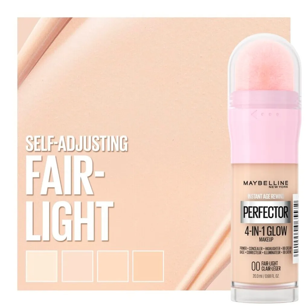 Maybelline Bb Cream|Concealer>New York Instant Anti-Age Perfector 4-in-1 Glow Fair Light Concealer