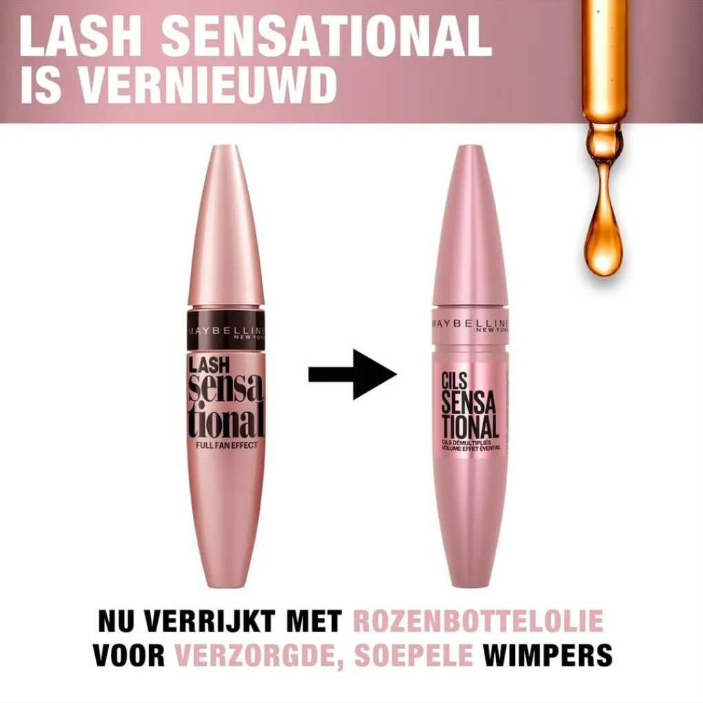 Maybelline Mascara>New York Lash Sensational Intense Black Extra Volume Mascara
