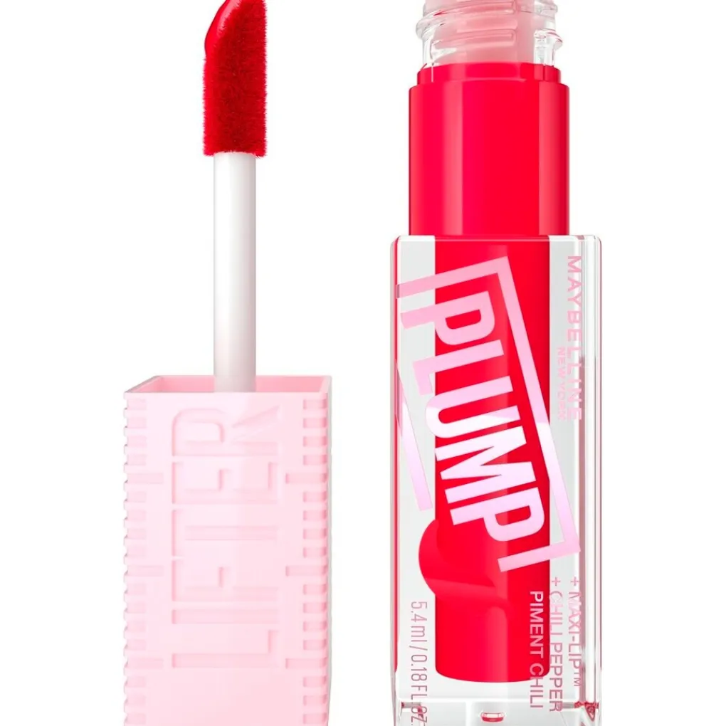 Maybelline Lipmake-Up>New York Lifter Plump 004 Red Flag Lipgloss