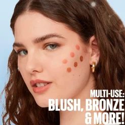 Maybelline Blush>New York Sunkissed 8 Shades On Liquid Glow Blush