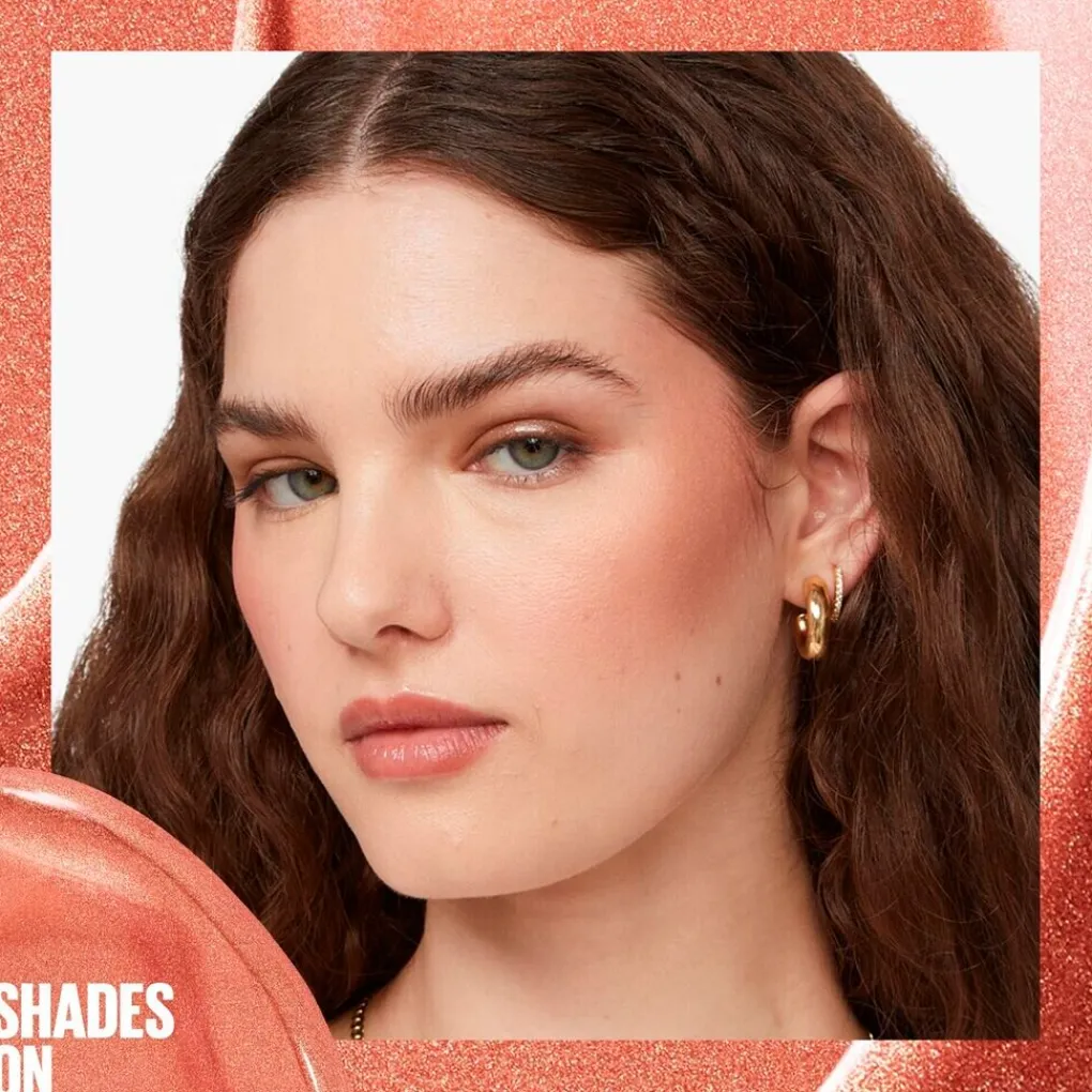 Maybelline Blush>New York Sunkissed 8 Shades On Liquid Glow Blush