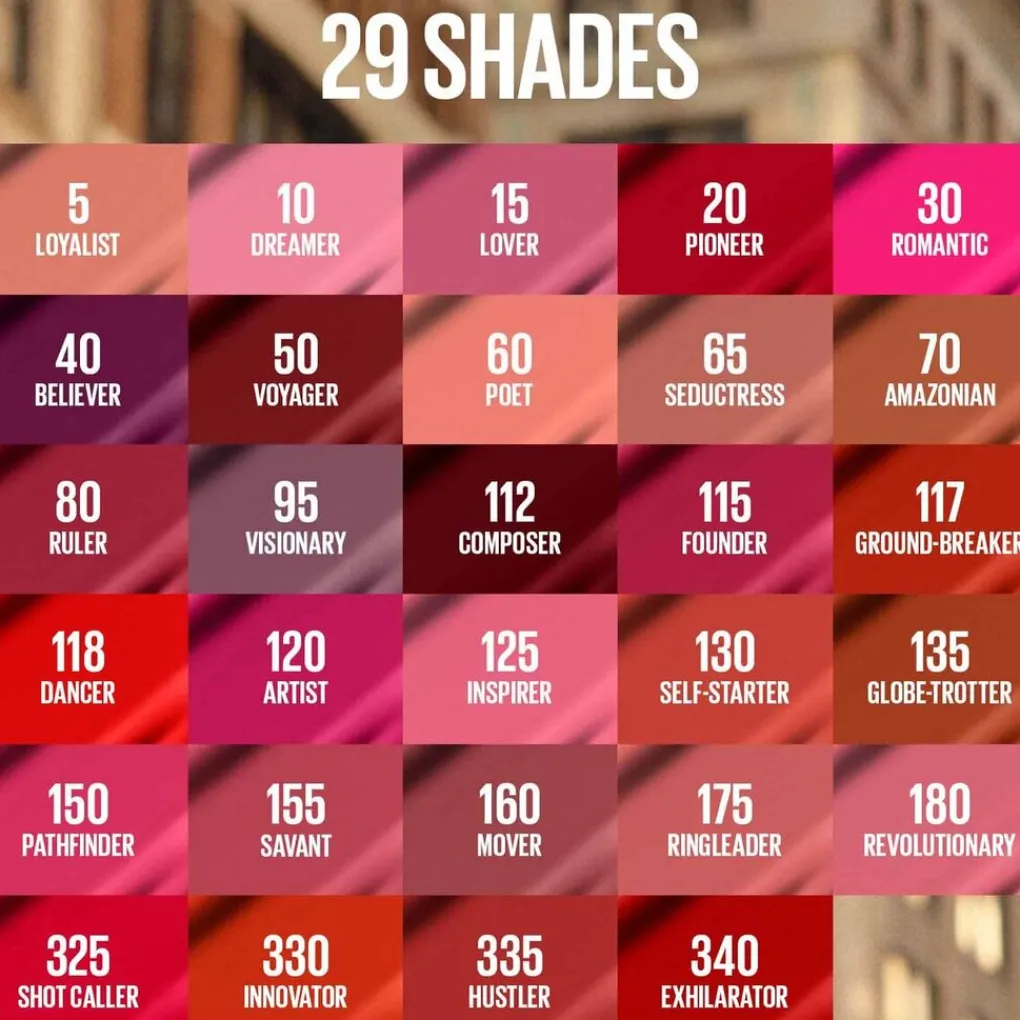 Maybelline Lipmake-Up>New York SuperStay Matte Ink 60 Poet Lipstick