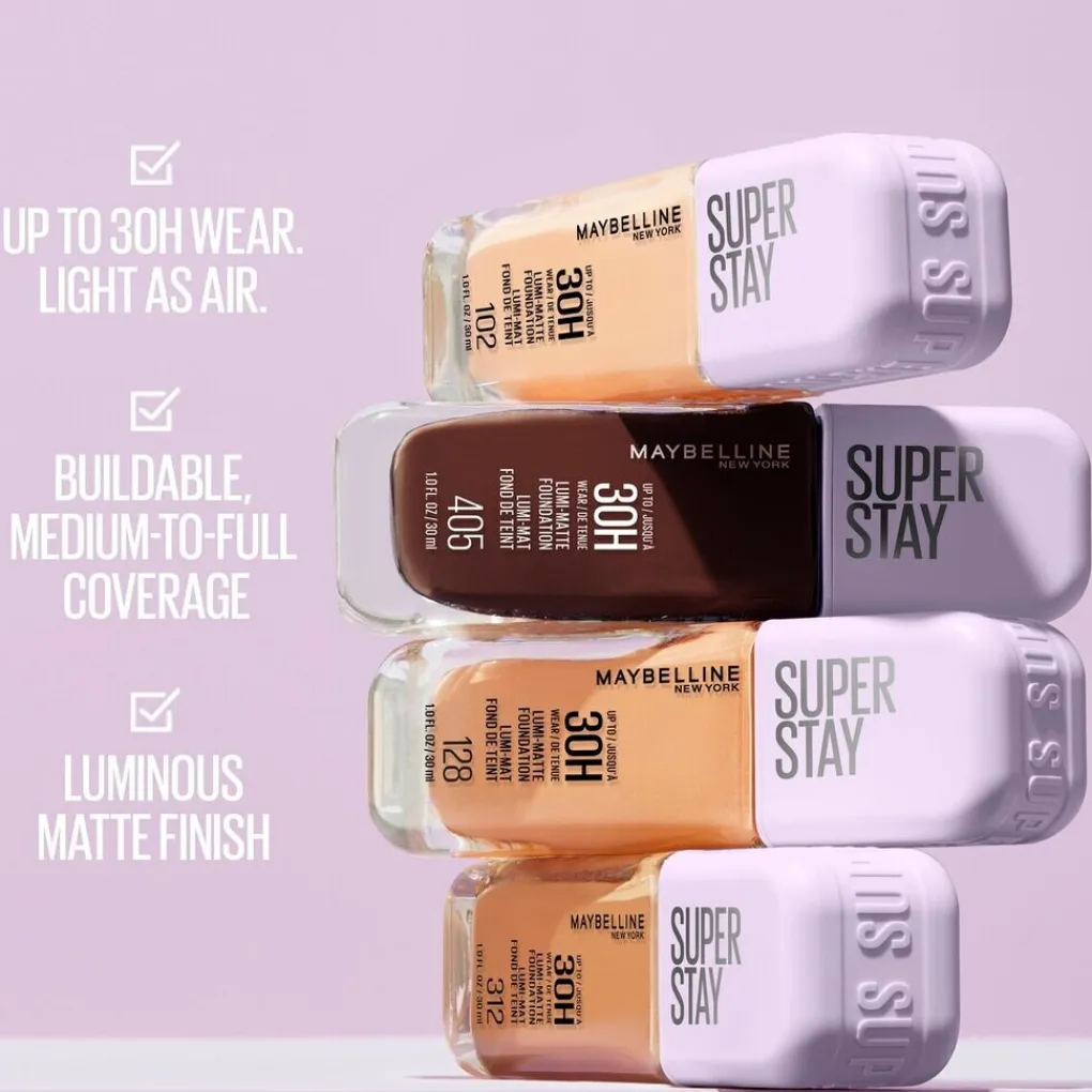 Maybelline Foundation>New York Superstay 128 Lumi Matte Foundation
