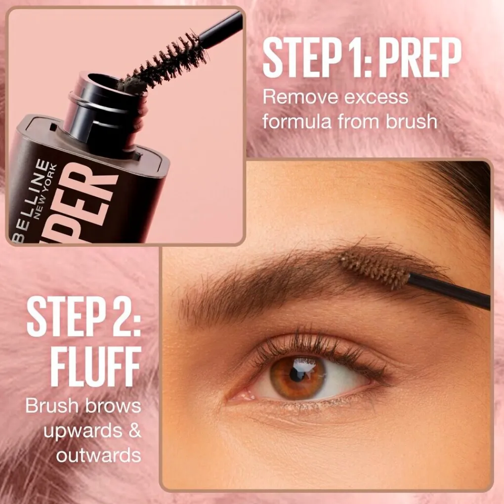 Maybelline Wenkbrauw Make-Up>New York Superfluff 257 Medium Brown Brow Mousse