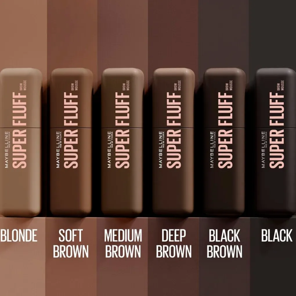 Maybelline Wenkbrauw Make-Up>New York Superfluff 257 Medium Brown Brow Mousse