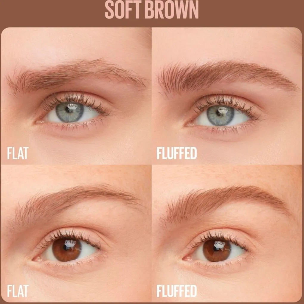 Maybelline Wenkbrauw Make-Up>New York Superfluff 255 Soft Brown Brow Mousse