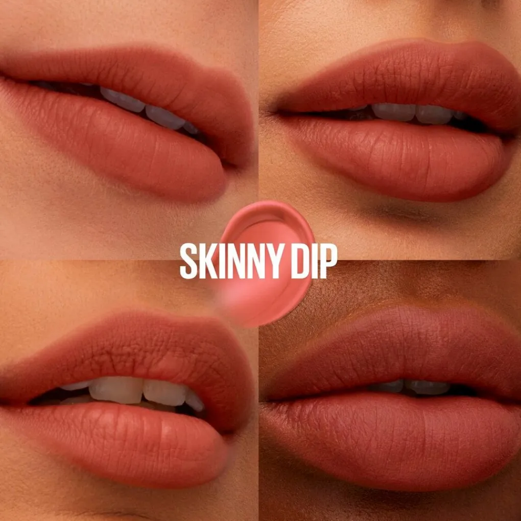Maybelline Lipmake-Up>New York SuperStay Teddy Tint 15 Skinny Dip Lippenstift