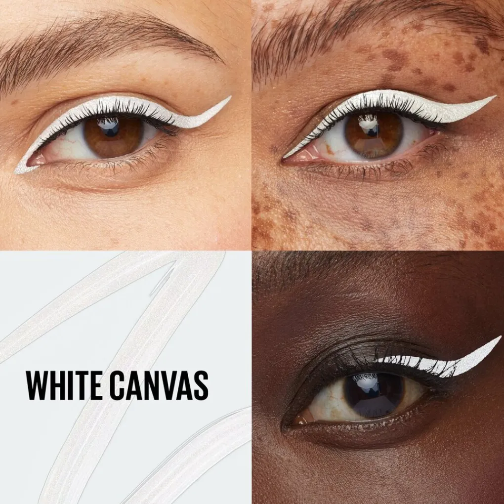 Maybelline Eyeliner>New York Tattoo Liner 104 White Canvas Dip-Ink Liquid Eyeliner
