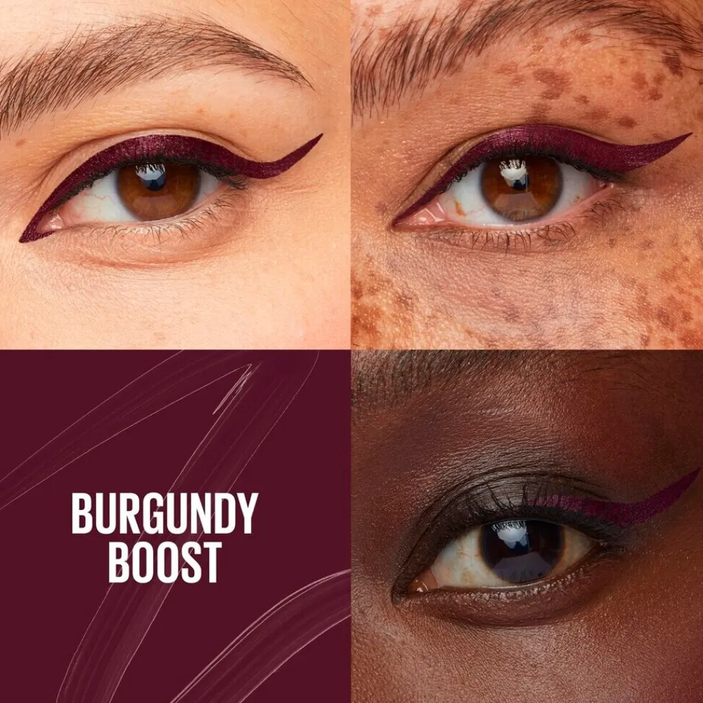Maybelline Eyeliner>New York Tattoo Liner 103 Burgundy Boost Dip-Ink Liquid Eyeliner