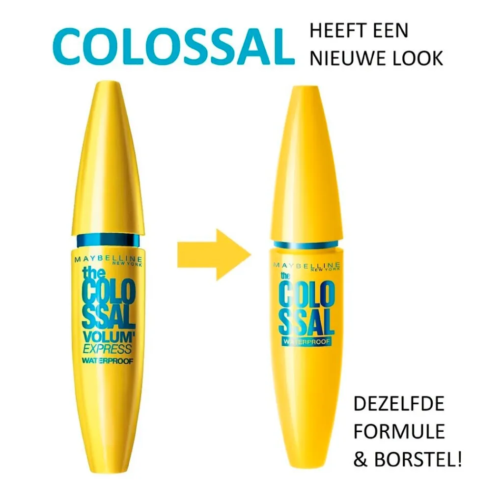 Maybelline Mascara>New York The Colossal 100% Black Waterproof Mascara