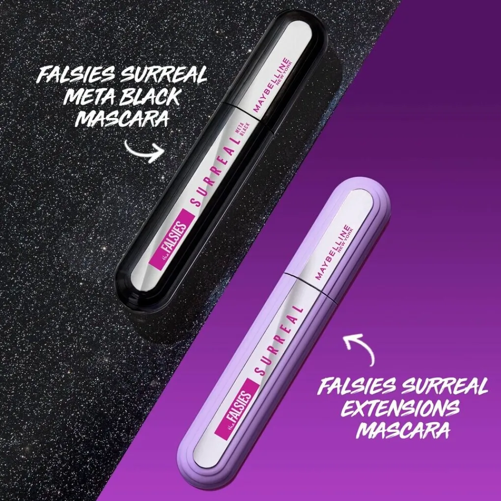 Maybelline Mascara>New York The Falsies Surreal Extensions Meta Black Mascara