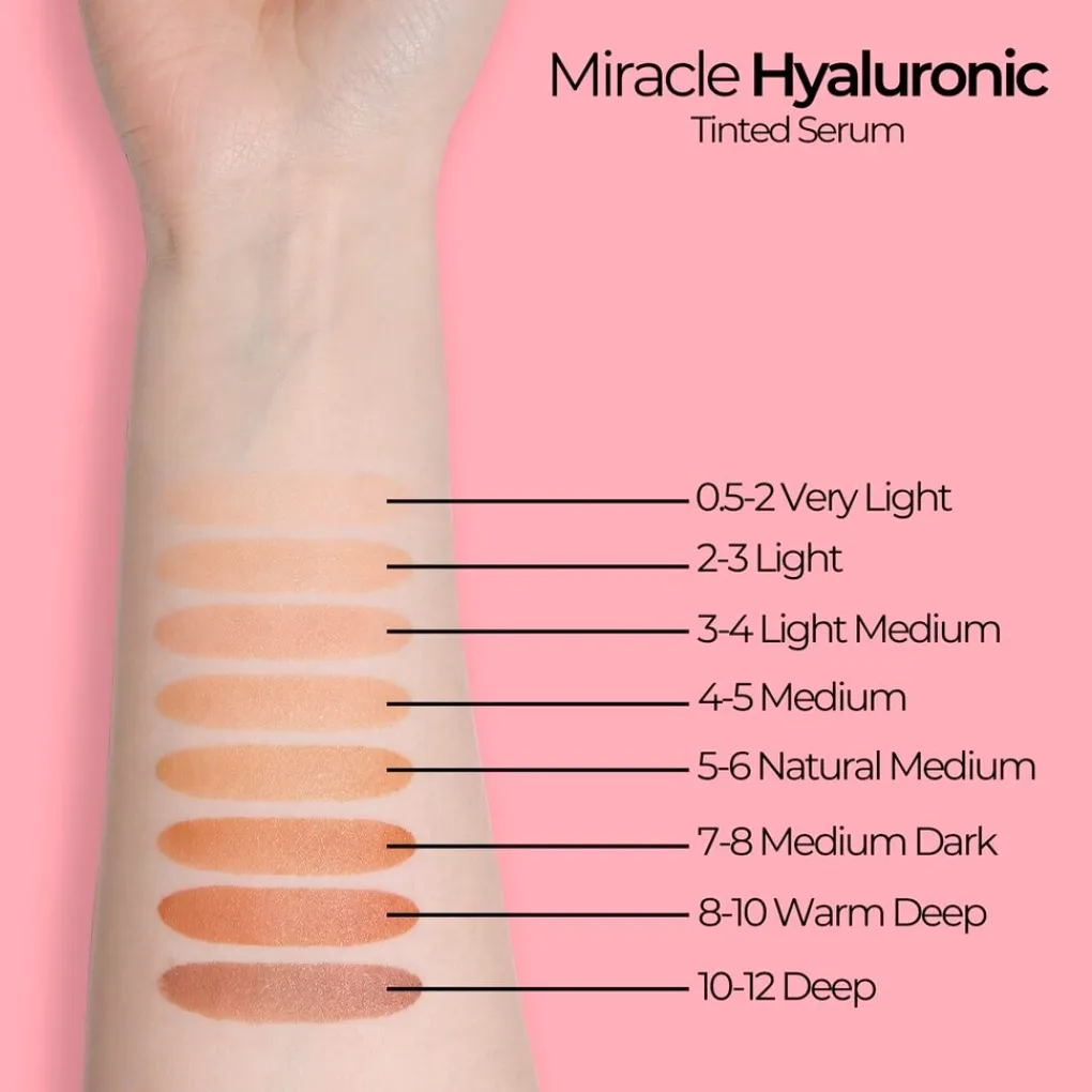 MCoBeauty Foundation>4-5 Medium Miracle Hyaluronic Tinted Serum