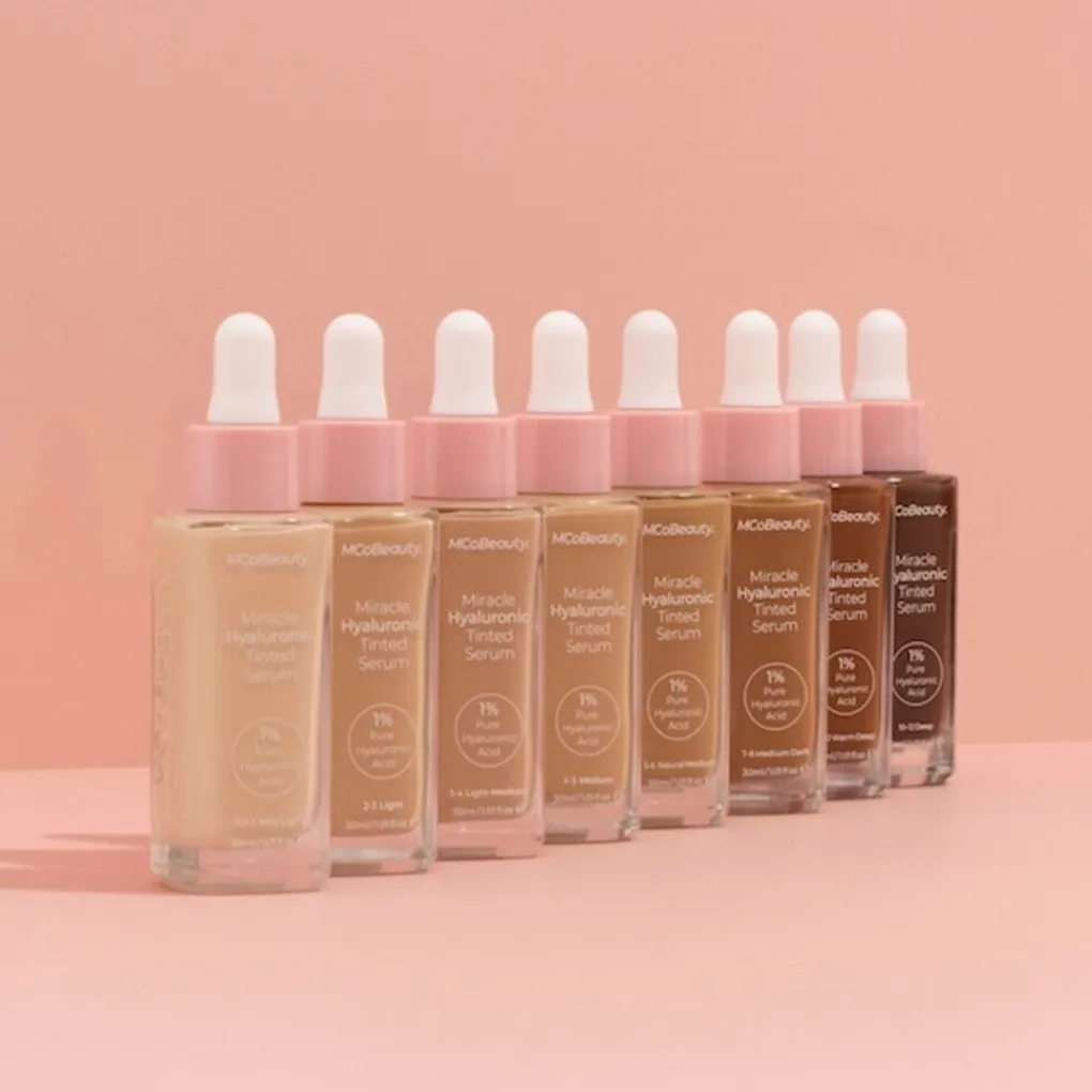 MCoBeauty Foundation>4-5 Medium Miracle Hyaluronic Tinted Serum