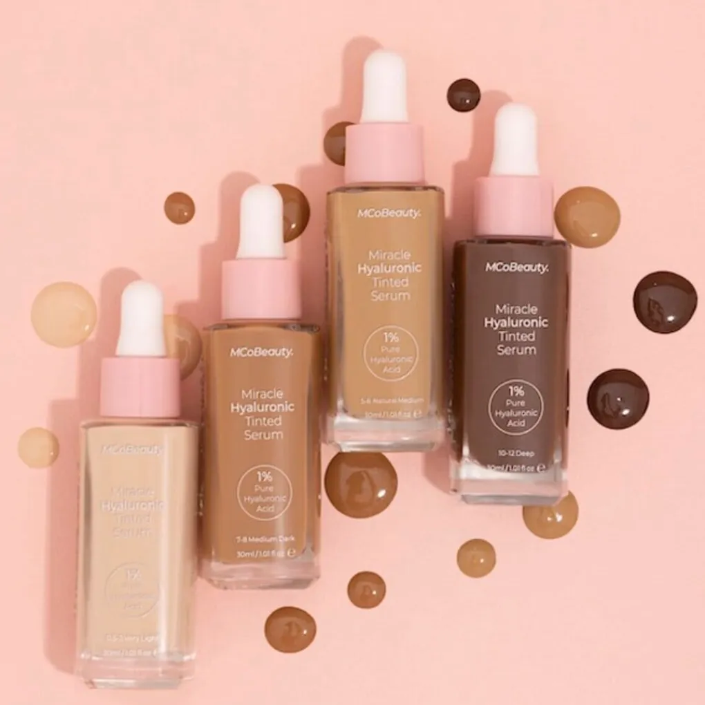 MCoBeauty Foundation>4-5 Medium Miracle Hyaluronic Tinted Serum