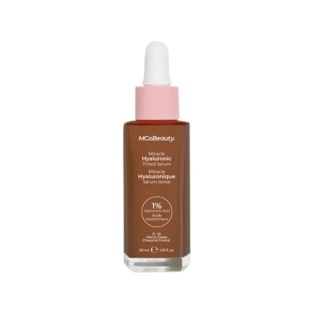 MCoBeauty Foundation>8-10 Warm Deep Miracle Hyaluronic Tinted Serum