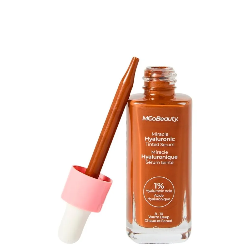 MCoBeauty Foundation>8-10 Warm Deep Miracle Hyaluronic Tinted Serum