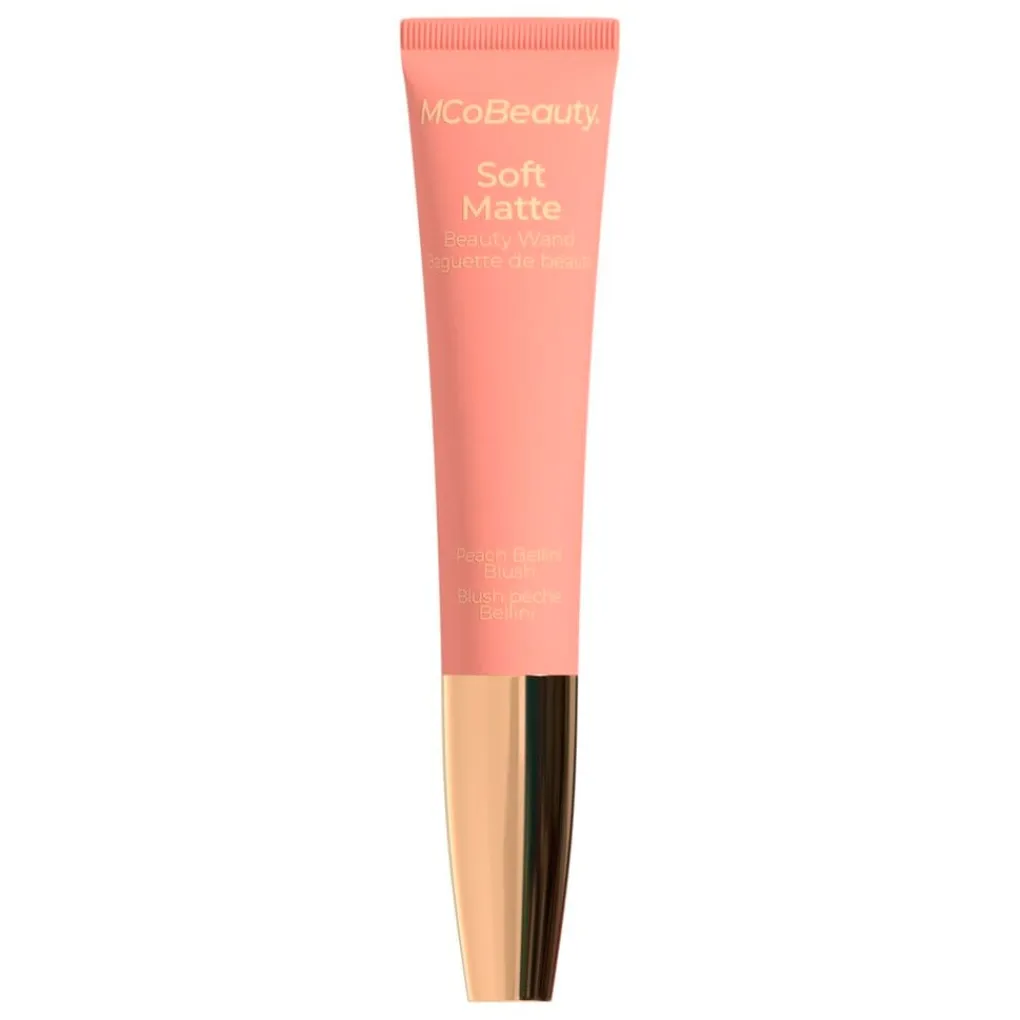 MCoBeauty Blush>Soft Matte Peach Bellini Blush Beauty Wand