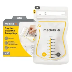 Medela Borstvoedingsaccessoires>Moedermelkbewaarzakjes met Schenktuit