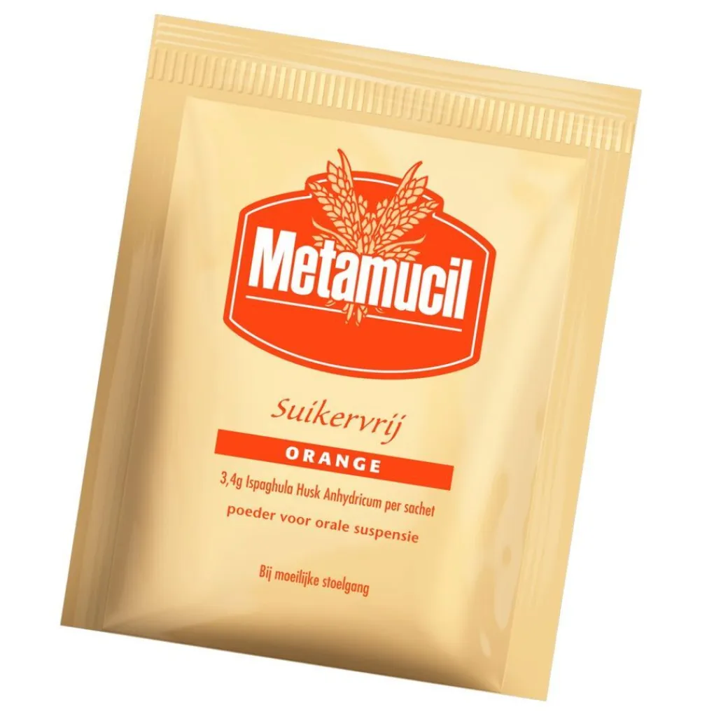 Metamucil Maag- En Of Darm>Orange Sachets