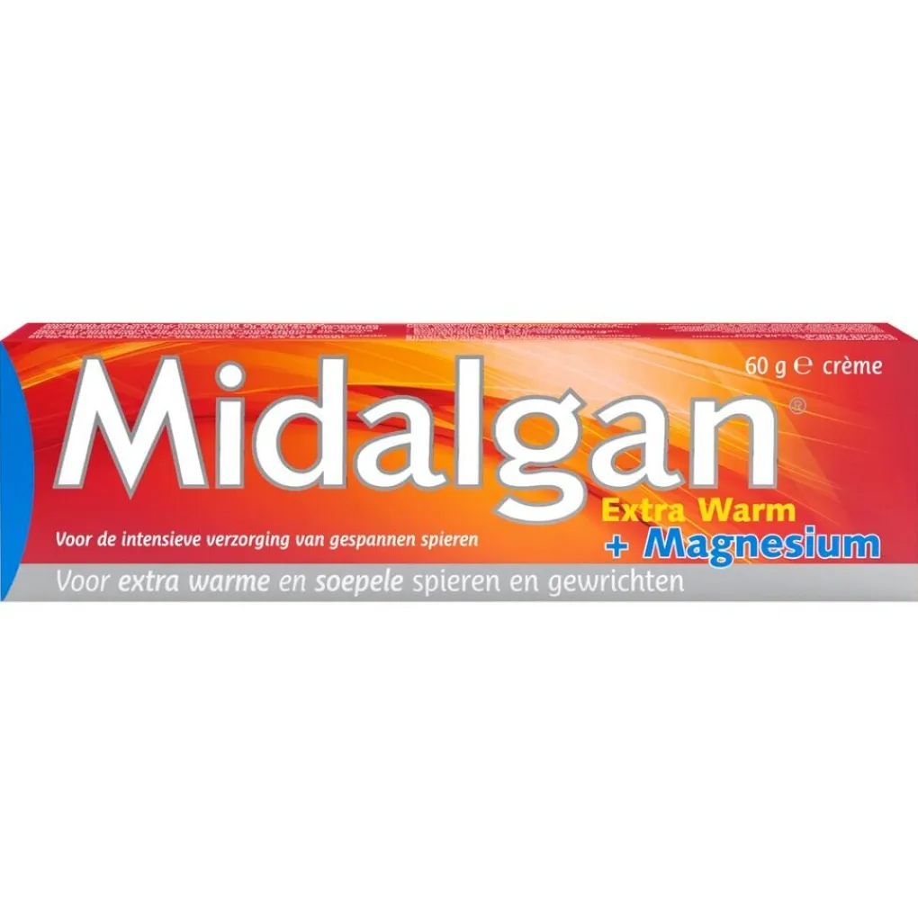 Midalgan Spieren En Gewrichten>Extra Warm + Magnesium Spierwrijfmiddel