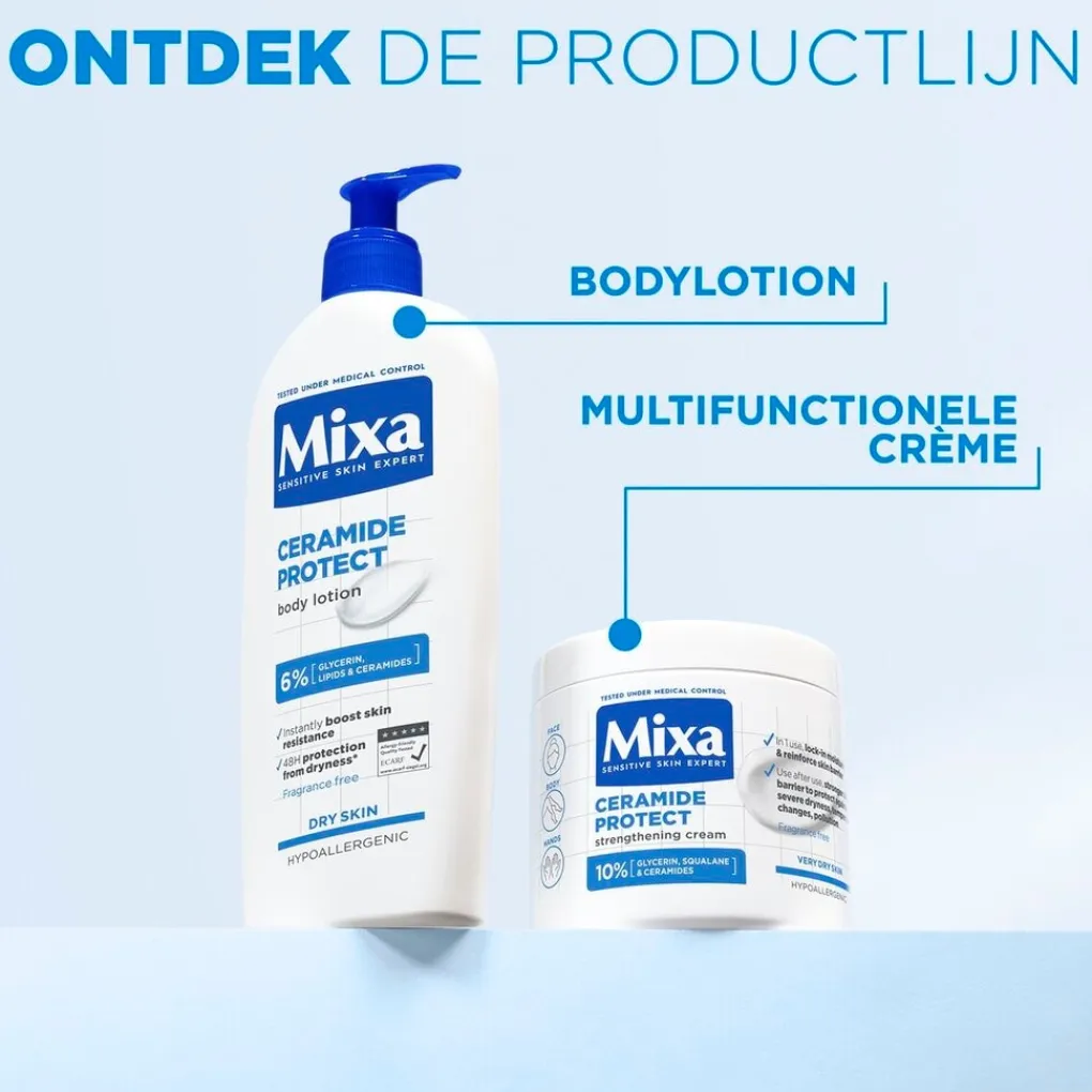 Mixa Bodylotion>Ceramide Protect Hydraterende Bodylotion